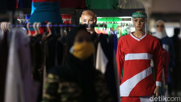 Akan Ditutup Sementara, Begini Suasana di Pasar Tanah Abang