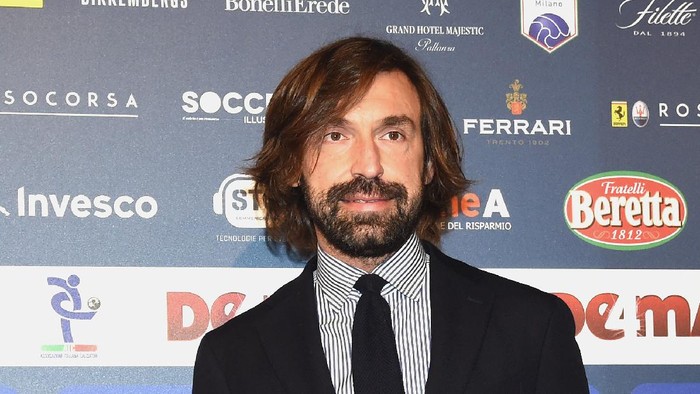 MILAN, ITALY - DECEMBER 03:  Andrea Pirlo attends the Oscar Del Calcio AIC Italian Football Awards on December 3, 2018 in Milan, Italy.  (Photo by Pier Marco Tacca/Getty Images)