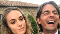 Periode lockdown lalu dikabarkan bikin Angela Robusti dan Filippo Inzaghi kian mesra. Mereka rutin mengisi waktu berduaan. (Foto: Instagram @anneannetteiris)