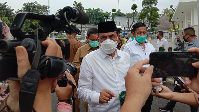 Gubernur Sumatera Utara Edy Rahmayadi (Ahmad Arfah-detikcom)