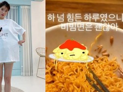 IU Bikin Penggemarnya Khawatir Gara-gara Pamer Foto Ramyeon