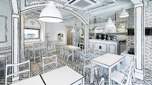 Unik! Desain Kafe di Korea Ini Seperti Kartun 2 Dimensi Gaes