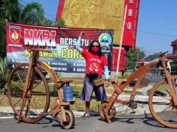 Keren! Sepeda Ini Diolah dari Limbah Kayu Lho