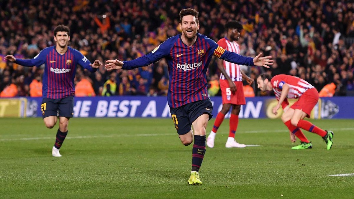 Masih punya Lionel Messi, Barcelona jangan dulu dicoret dari bursa juara Liga Champions.Foto: (Getty Images/Alex Caparros)