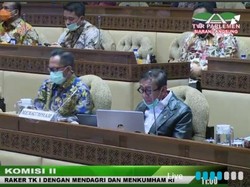 Sempat Akan Ditegur Keras, Menkum HAM Hadir Rapat Komisi II Pagi Ini