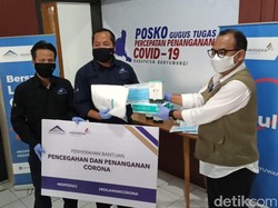 Operator Tambang Emas Kembali Salurkan Bantuan Penanganan COVID-19