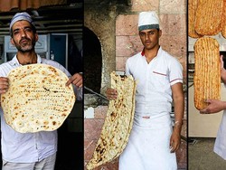 Kisah Para Pria Pembuat Roti Berkat, Roti Pipih Khas Iran