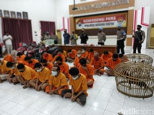 16 Bandit di Kota Kediri Dibekuk Selama Dua Bulan Terakhir