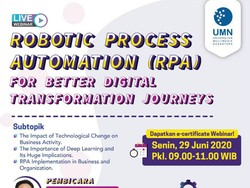Revolusi Industri 4.0, Perusahaan Dituntut Terapkan Teknologi RPA