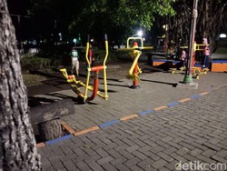 Viral Alat Olahraga di Jombang Bergerak Sendiri, Ini Faktanya