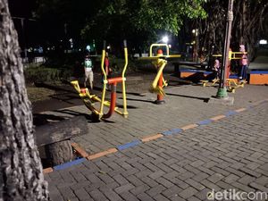 Viral Alat Olahraga di Jombang Bergerak Sendiri, Ini Faktanya Viral Alat Olahraga di Jombang Bergerak Sendiri, Ini Faktanya