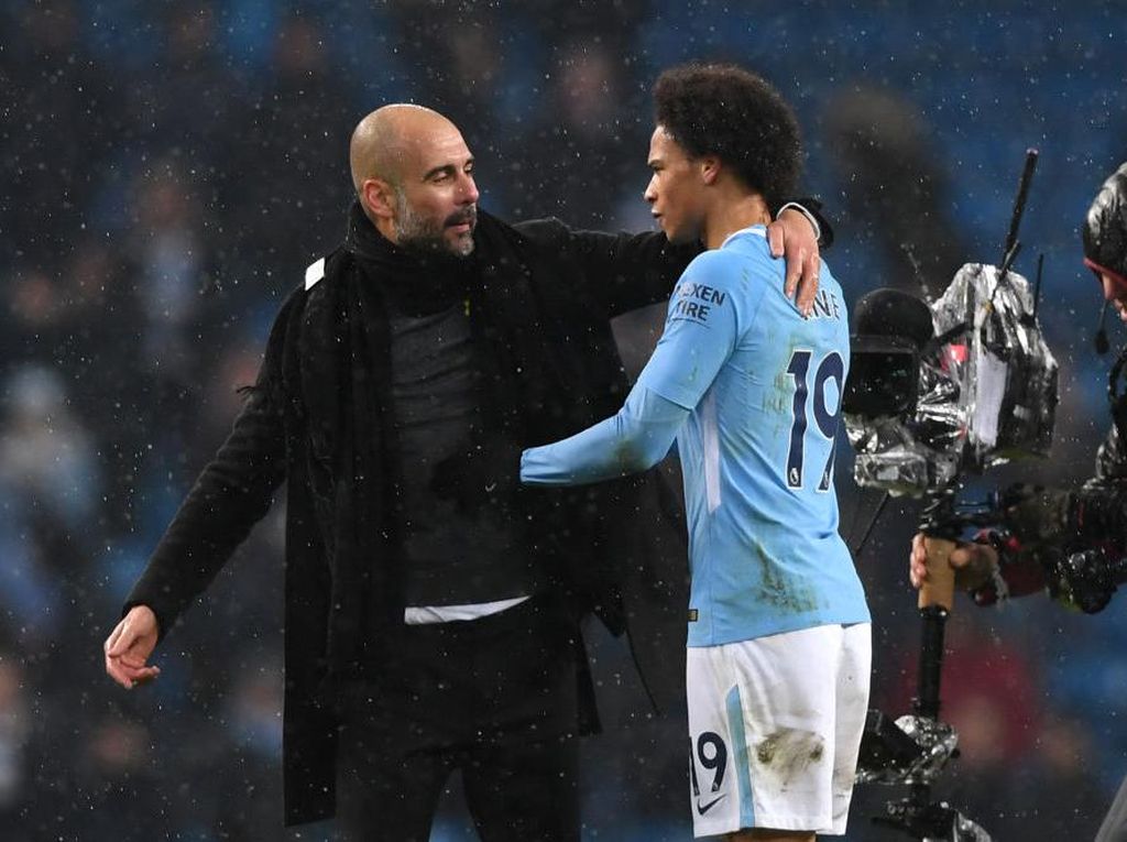 Bakal Pisah, Guardiola Doakan yang Terbaik untuk Sane Bakal Pisah, Guardiola Doakan yang Terbaik untuk Sane