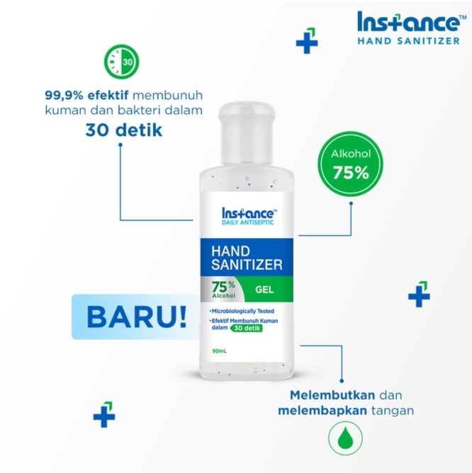 Kandungan hand outlet sanitizer