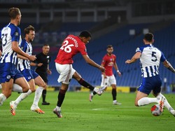 MU Ungguli Brighton 2-0 di Babak Pertama