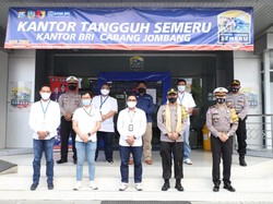 Mengintip Protokol Kesehatan di Kantor Tangguh Semeru Jombang