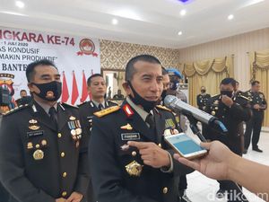 HUT Bhayangkara, Kapolda Banten Bicara Disiplin Kesehatan Warga HUT Bhayangkara, Kapolda Banten Bicara Disiplin Kesehatan Warga