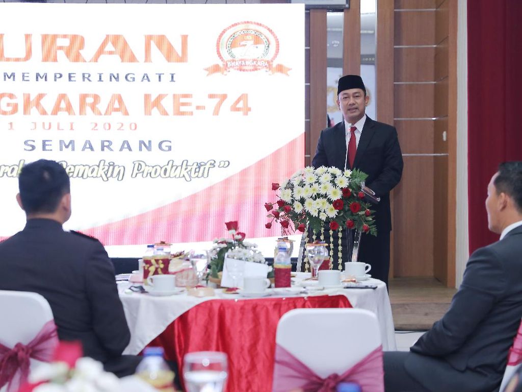 HUT Bhayangkara Ke-74, Wali Kota Semarang Puji Kinerja Kepolisian HUT Bhayangkara Ke-74, Wali Kota Semarang Puji Kinerja Kepolisian