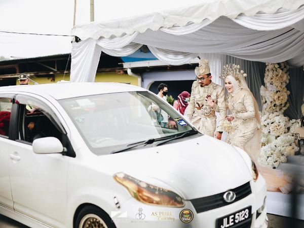 Nyata Terjadi, 10 Foto Pernikahan Drive Thru di Era New Normal