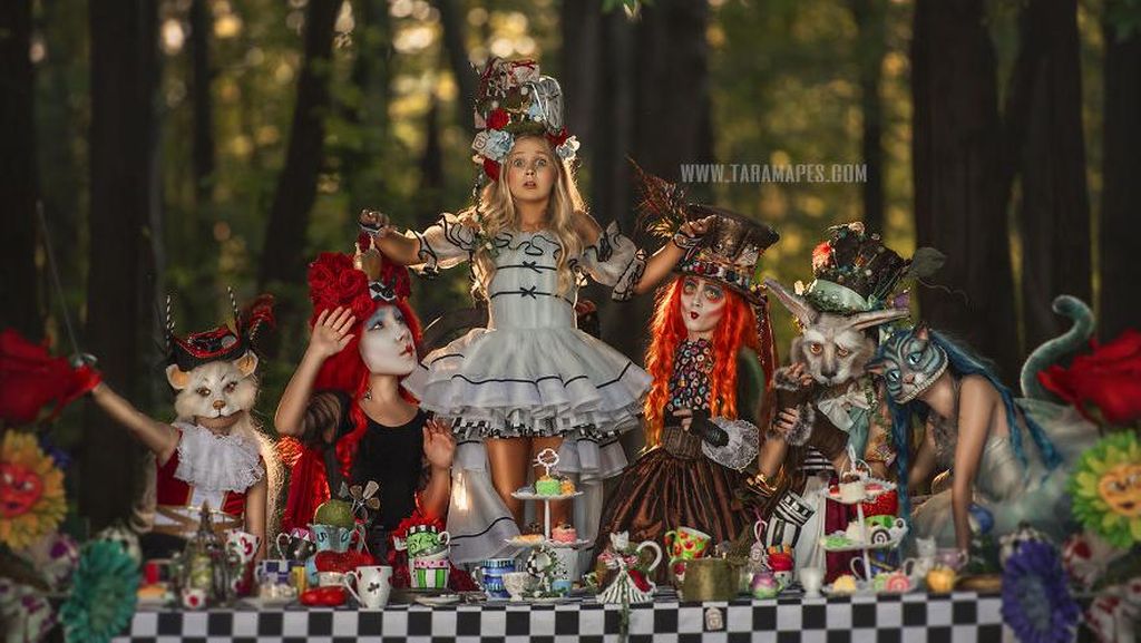 Keren! Begini Hasil Photoshoot Tema Alice In Wonderland