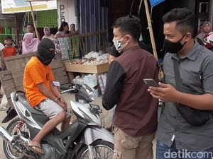 Reka Ulang, Pencuri Bawang di Polman Juga Diduga Curi Sandal Dagangan