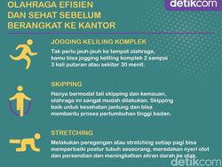 Sempatkan Sebelum Ngantor, 4 Olahraga Ini Tak Butuh Waktu Lama