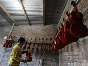 Tahu Enggak, Pesanan Biola Meningkat Lho di Masa New Normal