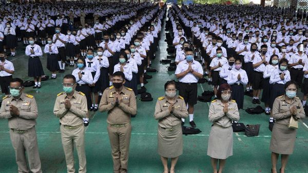 Sekolah di Thailand Mulai Terapkan New Normal
