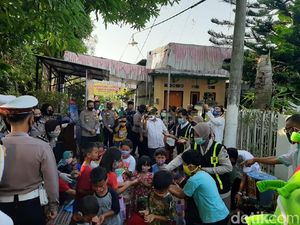 Anak-anak di Jombang Diajari Protokol Kesehatan Lewat Permainan