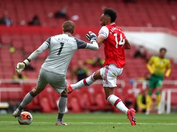 Arsenal Vs Norwich: Aubameyang-Xhaka bawa The Gunners Memimpin 2-0