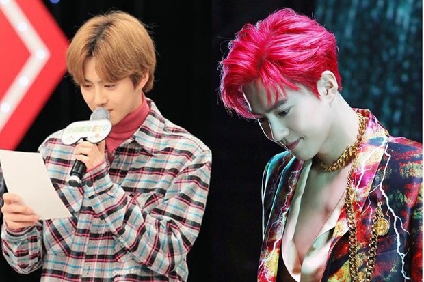 gaya rambut idol yang curi perhatian saat comeback, rambut merah Suho EXO untuk album 'Obsession' pada 2019