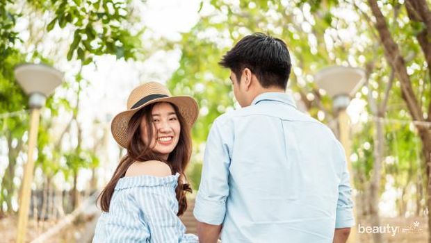 Ilustrasi oleh pasangan yang sedang kencan