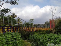Jembatan Jokowi yang Ngehits di Magelang Bersolek Kembali