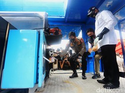 Video Kapolri Hingga Ketua MPR Musnahkan 1,2 Ton Sabu