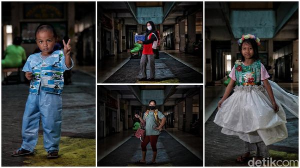 Keren! Warga Pinggiran Ibu Kota Olah Sampah Plastik Jadi Rupiah