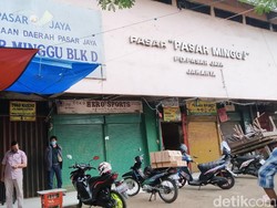 Ganjil-Genap di Pasar Ditiadakan, Begini Suasana di Pasar Minggu Pagi Ini