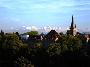 Foto: Sepotong Senja dari Swiss Foto: Sepotong Senja dari Swiss