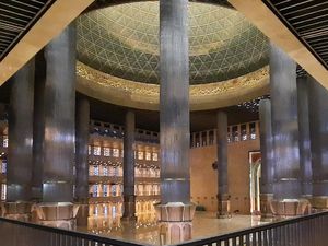 Foto Masjid Istiqlal Makin Indah dengan Teknologi Lampu Baru Foto Masjid Istiqlal Makin Indah dengan Teknologi Lampu Baru