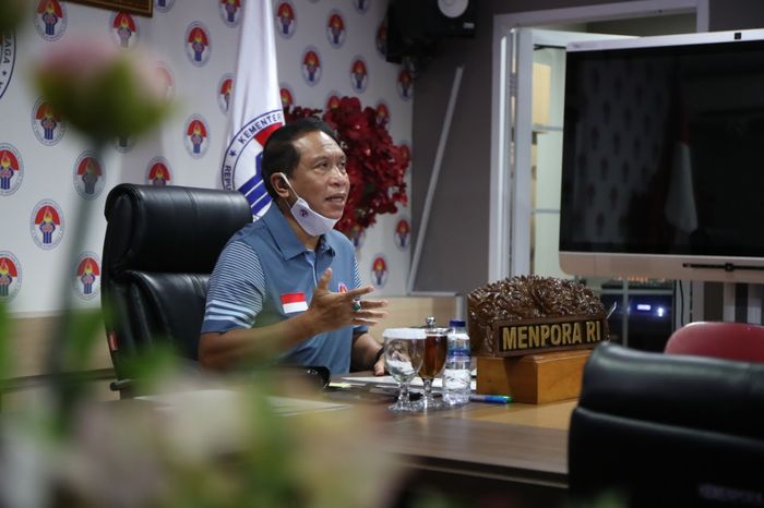 Menpora Zainudin Amali Menpora Zainudin Amali
