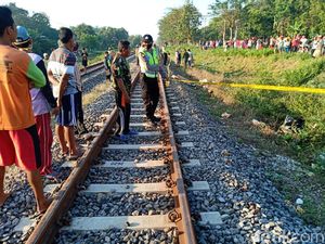 Kasihan, Pasutri Ini Tewas Tertabrak Kereta Api Saat Hendak ke Pasar
