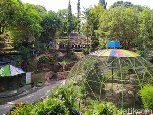 Taman Kyai Langgeng Magelang Ditutup Selama PPKM Darurat