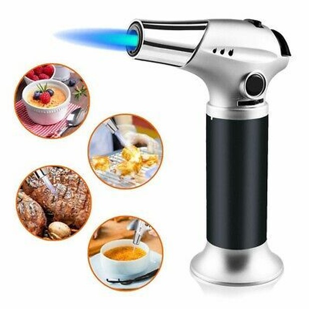 Blow Torch/pinterest.com/ Alat Blow Torch untuk memanggang salmon