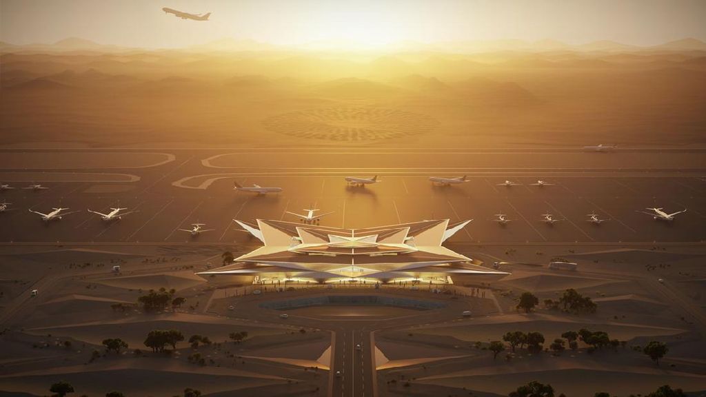 Calon Bandara Mewah Fatamorgana di Timur Tengah