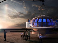 Tamasya ke Ruang Angkasa Pakai Balon Udara, Tiket Rp 1,8 M