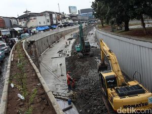 Demi Urai Kemacetan, Proyek Underpass Senen Dikebut