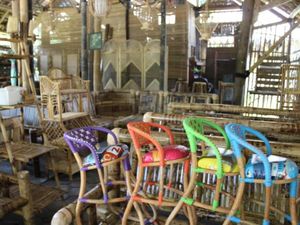 Wisata di Sentra Industri Bambu Yogyakarta