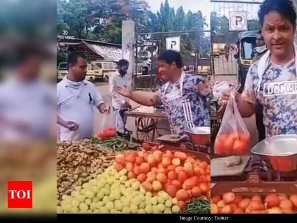 Viral Aktor Bollywood Banting Stir Jadi Penjual Sayur, Ini Faktanya