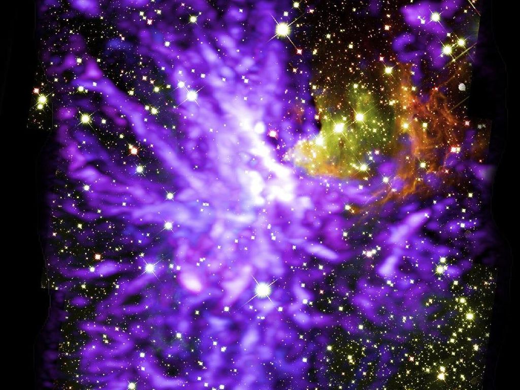Teleskop Hubble Tangkap Foto Kembang Api di Luar Angkasa Teleskop Hubble Tangkap Foto Kembang Api di Luar Angkasa