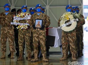 Pelda Anumerta Rama Gugur di Kongo, Panglima TNI: Kita Evaluasi Pelda Anumerta Rama Gugur di Kongo, Panglima TNI: Kita Evaluasi