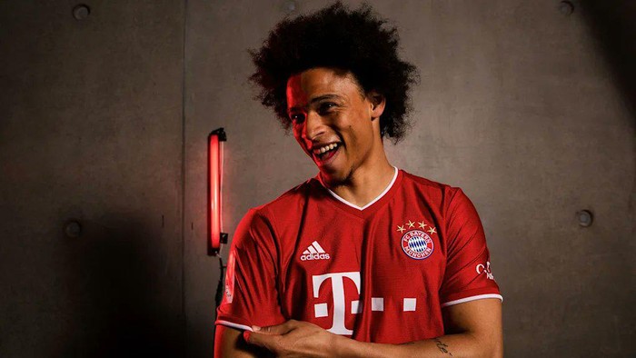 Leroy Sane berseragam Bayern Munich