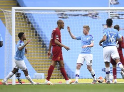 Man City Gebuk Liverpool 3-0 di Babak Pertama